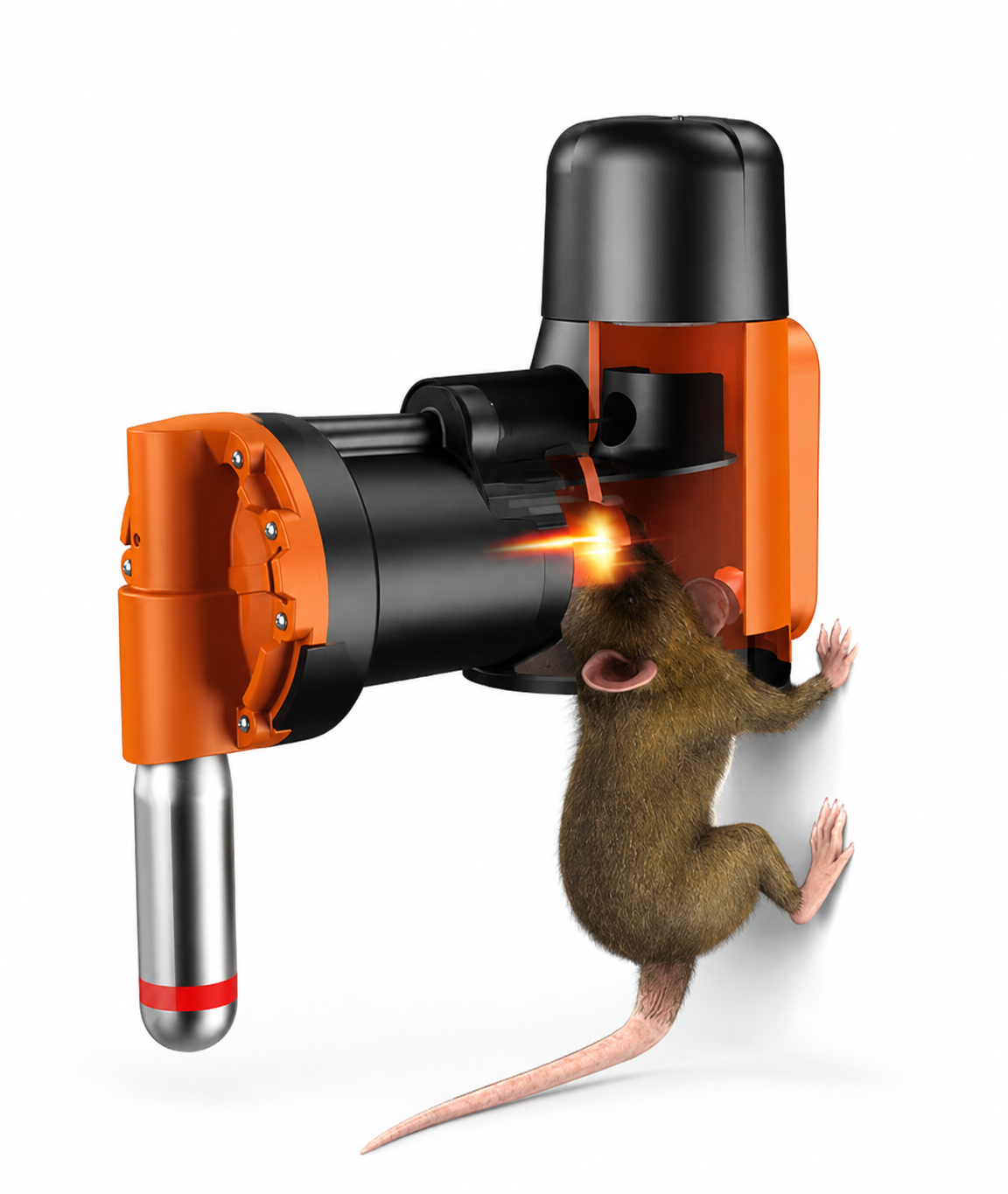 Automatic CO₂ Rat Trap E28 for professional rodent control