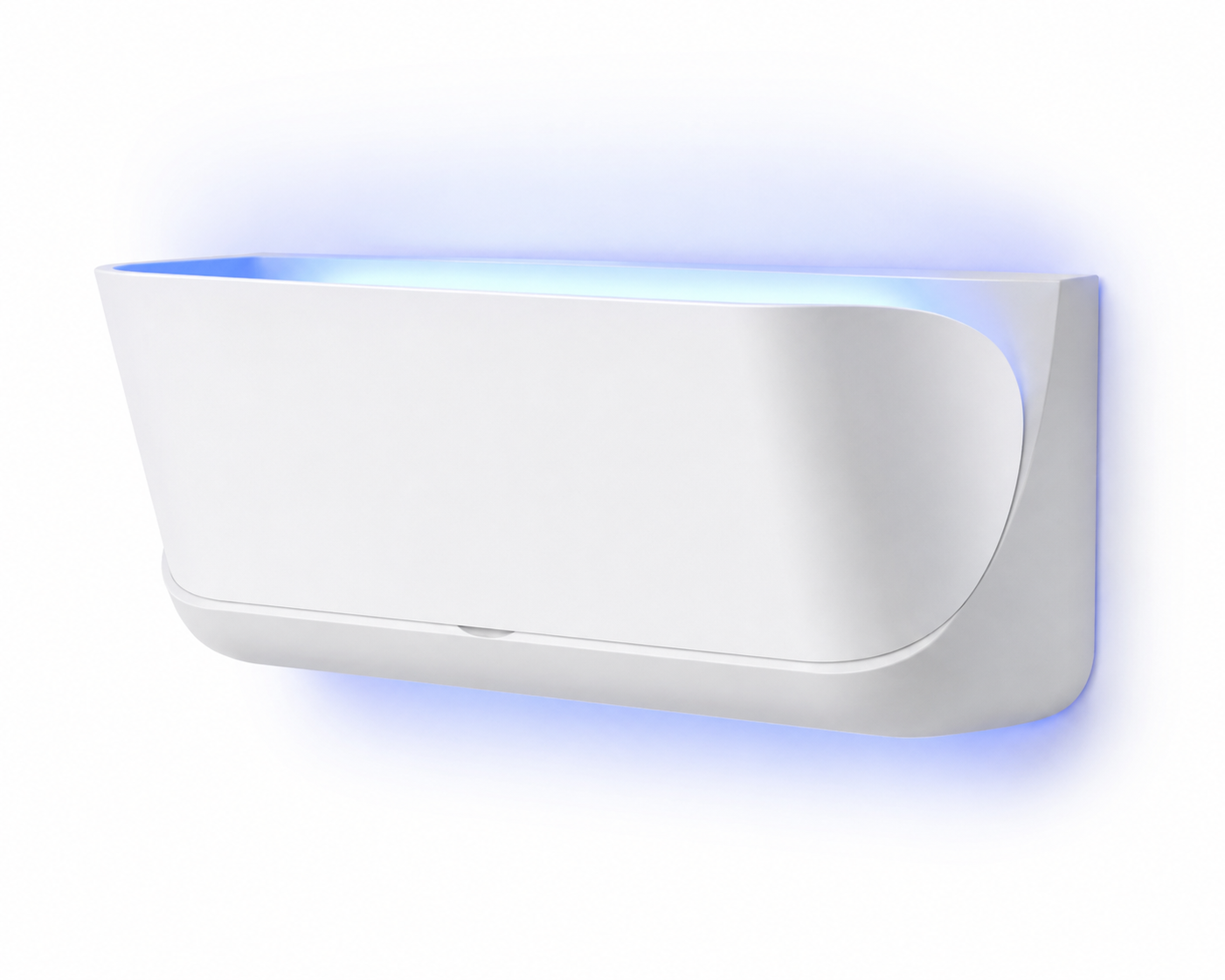 D23 Professional Wall-Mounted Sticky Fly Catcher with dual 9W fluorescent UVA tubes for silent commercial insect control