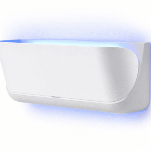 D23 Professional Wall-Mounted Sticky Fly Catcher with dual 9W fluorescent UVA tubes for silent commercial insect control